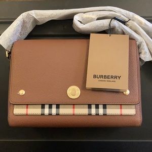 Burberry Leather Crossbody Bag
